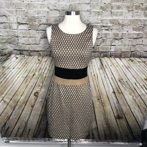 Bailey 44 Sleeveless Dress Size S Geometric Print Very flattering